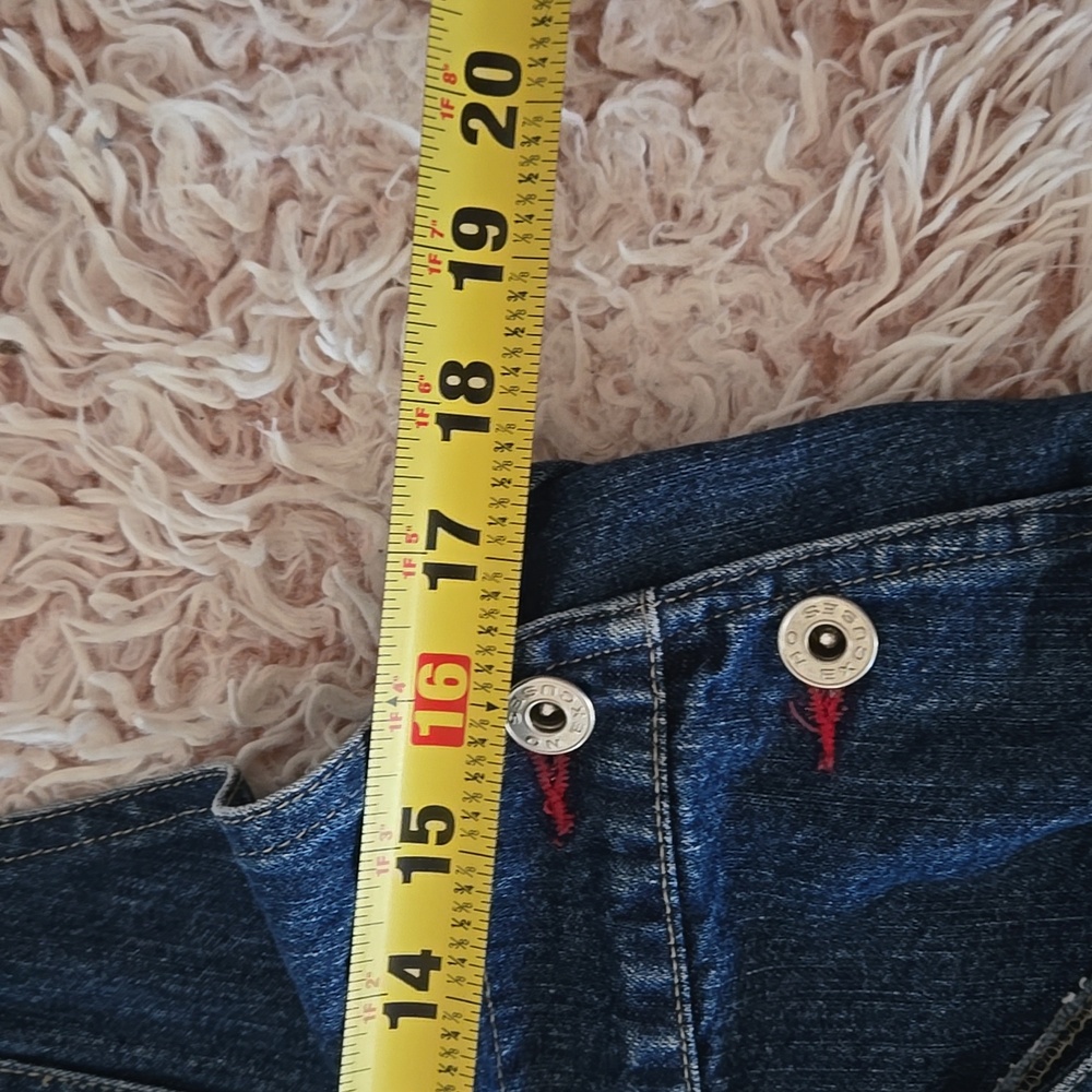 💙VTG 90s No Excuses Denim Shortalls - Picture 8 of 8